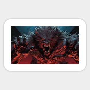 Diablo Druid Werewolf Sticker